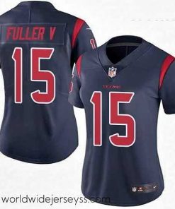 Exquisitely designed Womens Nike Houston Texans 15 Will Fuller V Limited Navy Blue Rush Vapor Untouchable NFL Jersey