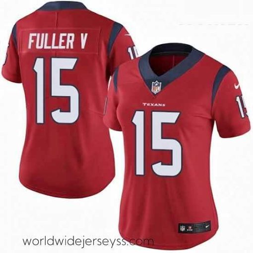 Exquisitely designed Womens Nike Houston Texans 15 Will Fuller V Limited Red Alternate Vapor Untouchable NFL Jersey