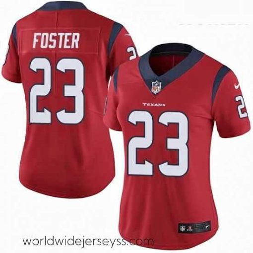 Marvelously styled Womens Nike Houston Texans 23 Arian Foster Elite Red Alternate NFL Jersey