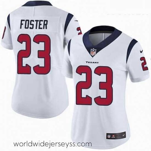 Exquisitely designed Womens Nike Houston Texans 23 Arian Foster Elite White NFL Jersey