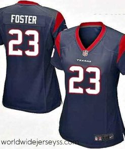 Exceptionally fashioned Womens Nike Houston Texans 23 Arian Foster Game Navy Blue Team Color NFL Jersey