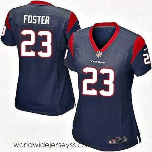 Exceptionally fashioned Womens Nike Houston Texans 23 Arian Foster Game Navy Blue Team Color NFL Jersey