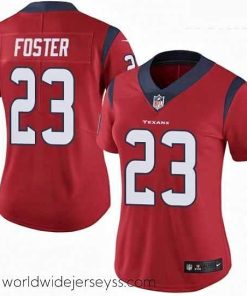 Finely crafted Womens Nike Houston Texans 23 Arian Foster Limited Red Alternate Vapor Untouchable NFL Jersey