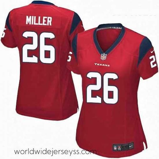 Exceptionally fashioned Womens Nike Houston Texans 26 Lamar Miller Game Red Alternate NFL Jersey