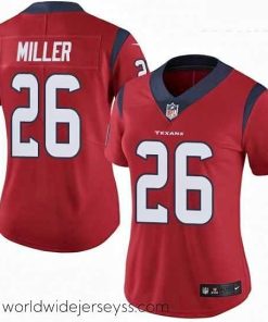 Superbly made Womens Nike Houston Texans 26 Lamar Miller Limited Red Alternate Vapor Untouchable NFL Jersey