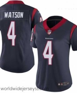 Superbly made Womens Nike Houston Texans 4 Deshaun Watson Elite Navy Blue Team Color NFL Jersey