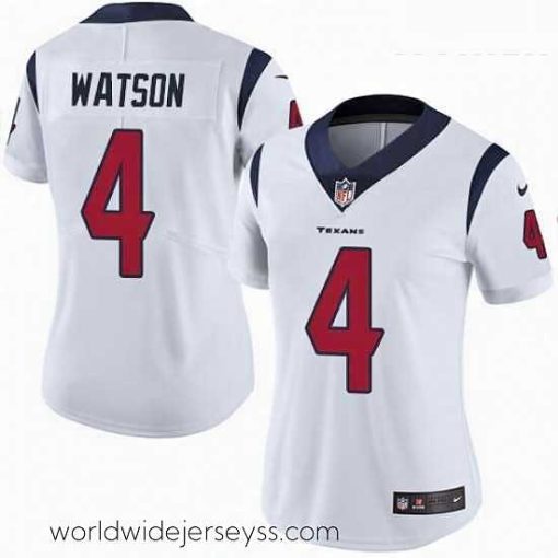 Exceptionally fashioned Womens Nike Houston Texans 4 Deshaun Watson Elite White NFL Jersey