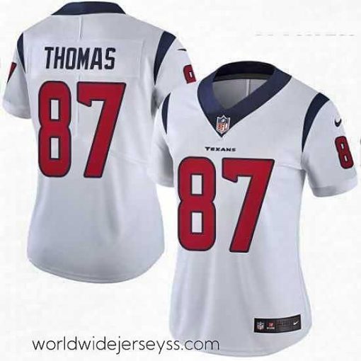 Exceptionally fashioned Womens Nike Houston Texans 87 Demaryius Thomas White Vapor Untouchable Limited Player NFL Jersey