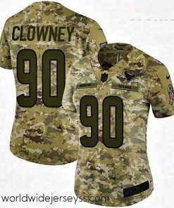 Superbly made Womens Nike Houston Texans 90 Jadeveon Clowney Limited Camo 2018 Salute to Service NFL Jersey
