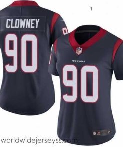 Exceptionally fashioned Womens Nike Houston Texans 90 Jadeveon Clowney Limited Navy Blue Team Color Vapor Untouchable NFL Jersey