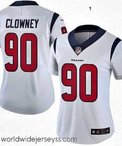Marvelously styled Womens Nike Houston Texans 90 Jadeveon Clowney Limited White Vapor Untouchable NFL Jersey
