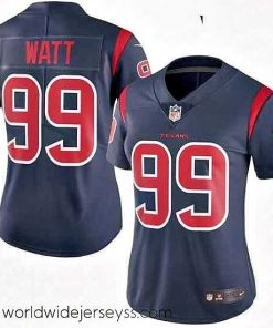 Finely crafted Womens Nike Houston Texans 99 JJ Watt Elite Navy Blue Rush Vapor Untouchable NFL Jersey