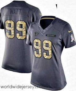 Marvelously styled Womens Nike Houston Texans 99 JJ Watt Limited Black 2016 Salute to Service NFL Jersey