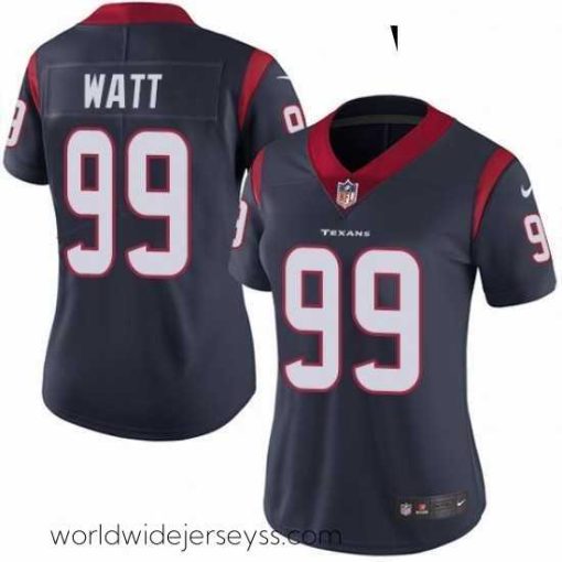 Finely crafted Womens Nike Houston Texans 99 JJ Watt Limited Navy Blue Team Color Vapor Untouchable NFL Jersey