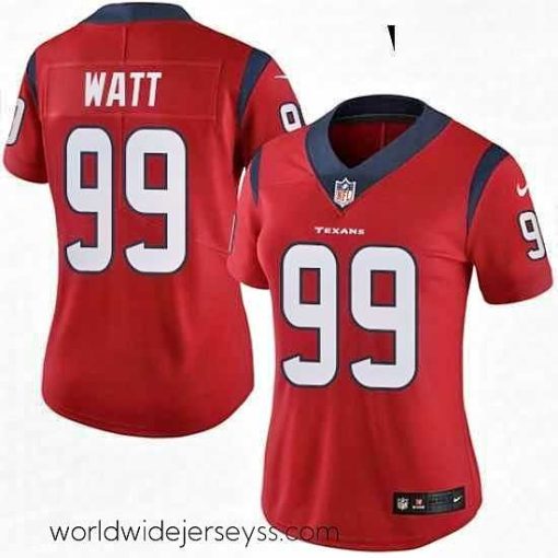 Superbly made Womens Nike Houston Texans 99 JJ Watt Limited Red Alternate Vapor Untouchable NFL Jersey