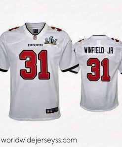 Finely crafted Antoine Winfield Jr. Buccaneers White Super Bowl Lv Game Jersey
