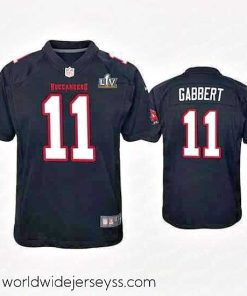 Exquisitely designed Blaine Gabbert Buccaneers Black Super Bowl Lv Game Fashion Jersey