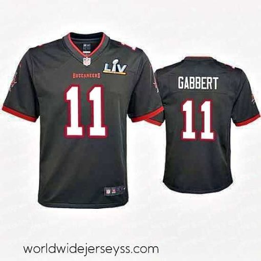 Marvelously styled Blaine Gabbert Buccaneers Pewter Super Bowl Lv Game Jersey