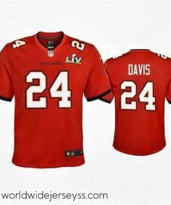 Finely crafted Carlton Davis Buccaneers Red Super Bowl Lv Game Jersey