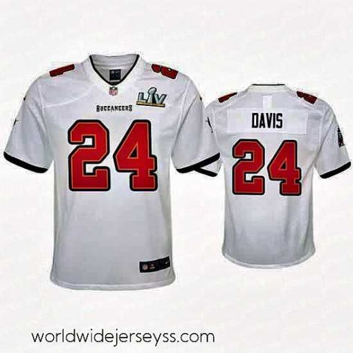 Exceptionally fashioned Carlton Davis Buccaneers White Super Bowl Lv Game Jersey