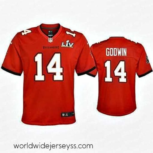 Exceptionally fashioned Chris Godwin Buccaneers Red Super Bowl Lv Game Jersey