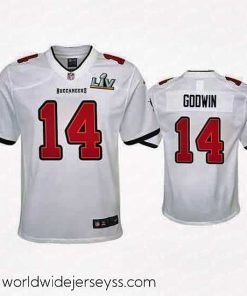 Marvelously styled Chris Godwin Buccaneers White Super Bowl Lv Game Jersey