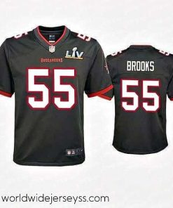 Exceptionally fashioned Derrick Brooks Buccaneers Pewter Super Bowl Lv Game Jersey
