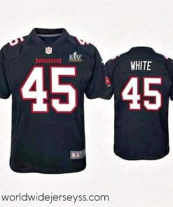 Marvelously styled Devin White Buccaneers Black Super Bowl Lv Game Fashion Jersey