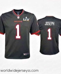 Exquisitely designed Greg Joseph Buccaneers Pewter Super Bowl Lv Game Jersey