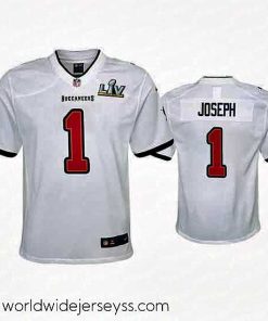 Marvelously styled Greg Joseph Buccaneers White Super Bowl Lv Game Jersey