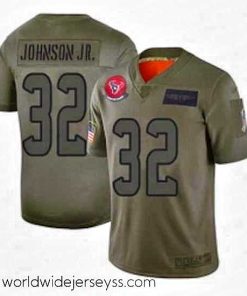 Exquisitely designed Houston Texans 32 Lonnie Johnson Limited Camo 2019 Salute to Service Football Jersey