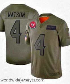 Exceptionally fashioned Houston Texans 4 Deshaun Watson Limited Camo 2019 Salute to Service Football Jersey