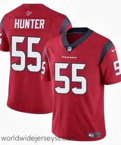 Exquisitely designed Houston Texans 55 Danielle Hunter Red Vapor Untouchable Limited Stitched Football Jersey