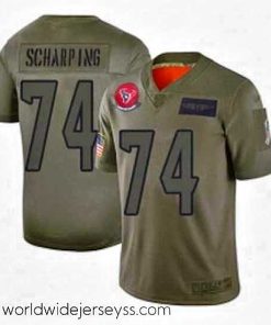 Exceptionally fashioned Houston Texans 74 Max Scharping Limited Camo 2019 Salute to Service Football Jersey
