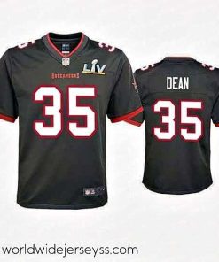 Finely crafted Jamel Dean Buccaneers Pewter Super Bowl Lv Game Jersey
