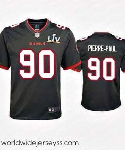 Exceptionally fashioned Jason Pierre Paul Buccaneers Pewter Super Bowl Lv Game Jersey