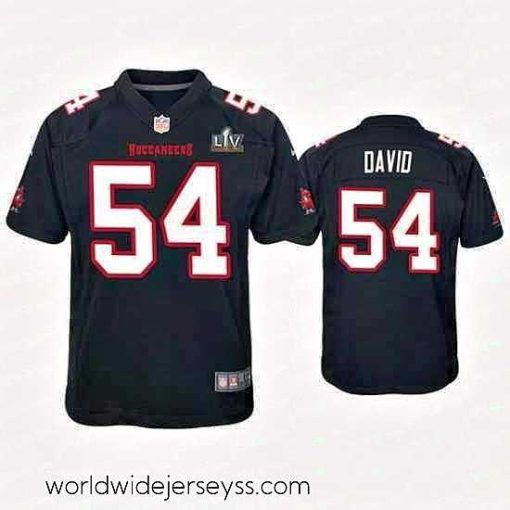 Exceptionally fashioned Lavonte David Buccaneers Black Super Bowl Lv Game Fashion Jersey