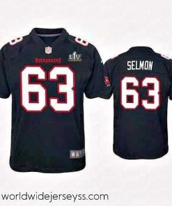 Marvelously styled Lee Roy Selmon Buccaneers Black Super Bowl Lv Game Fashion Jersey