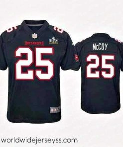 Finely crafted Lesean Mccoy Buccaneers Black Super Bowl Lv Game Fashion Jersey