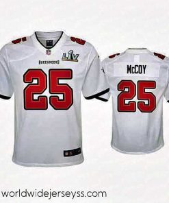 Marvelously styled Lesean Mccoy Buccaneers White Super Bowl Lv Game Jersey