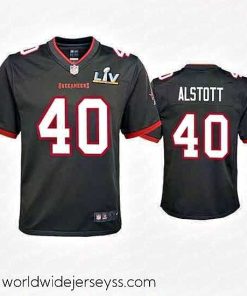 Exceptionally fashioned Mike Alstott Buccaneers Pewter Super Bowl Lv Game Jersey