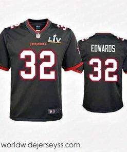Exquisitely designed Mike Edwards Buccaneers Pewter Super Bowl Lv Game Jersey
