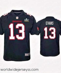 Finely crafted Mike Evans Buccaneers Black Super Bowl Lv Game Fashion Jersey
