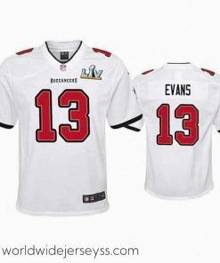 Exceptionally fashioned Mike Evans Buccaneers White Super Bowl Lv Game Jersey