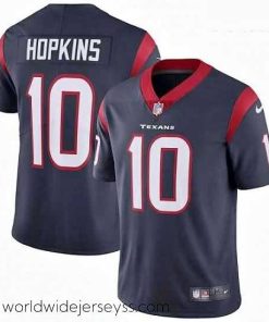 Marvelously styled Nike Houston Texans 10 DeAndre Hopkins Elite Navy Blue Team Color NFL Jersey