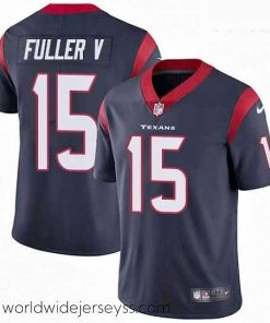 Exceptionally fashioned Nike Houston Texans 15 Will Fuller V Limited Navy Blue Team Color Vapor Untouchable NFL Jersey