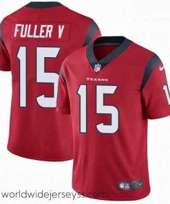 Superbly made Nike Houston Texans 15 Will Fuller V Limited Red Alternate Vapor Untouchable NFL Jersey