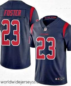 Marvelously styled Nike Houston Texans 23 Arian Foster Limited Navy Blue Rush Vapor Untouchable NFL Jersey