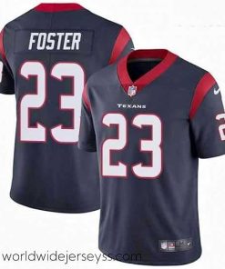 Superbly made Nike Houston Texans 23 Arian Foster Limited Navy Blue Team Color Vapor Untouchable NFL Jersey