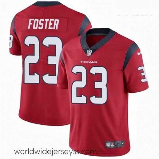 Finely crafted Nike Houston Texans 23 Arian Foster Limited Red Alternate Vapor Untouchable NFL Jersey